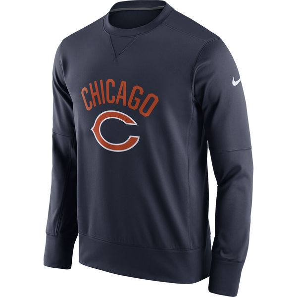 NFL Chicago Bears D.Blue Nike Sideline Circuit Sweater