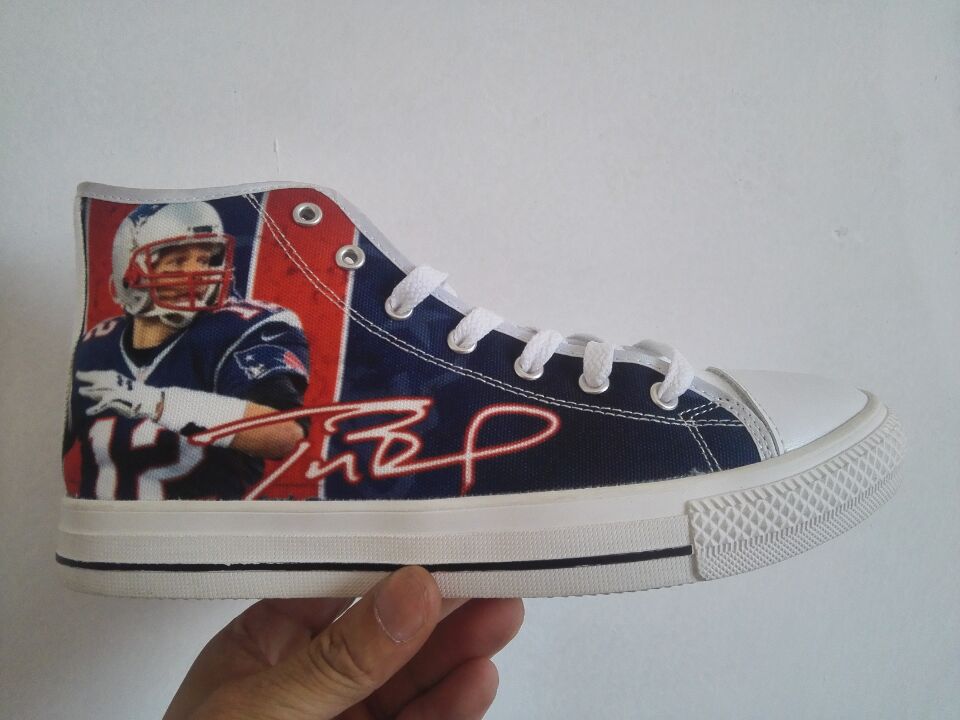 NFL New England Patriots Blue Shoes