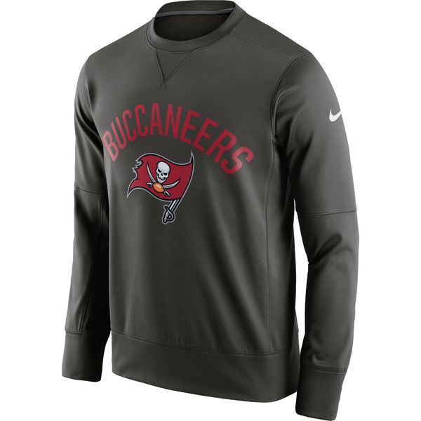 NFL Tampa Bay Buccaneers Pewter Nike Sideline Circuit Sweater