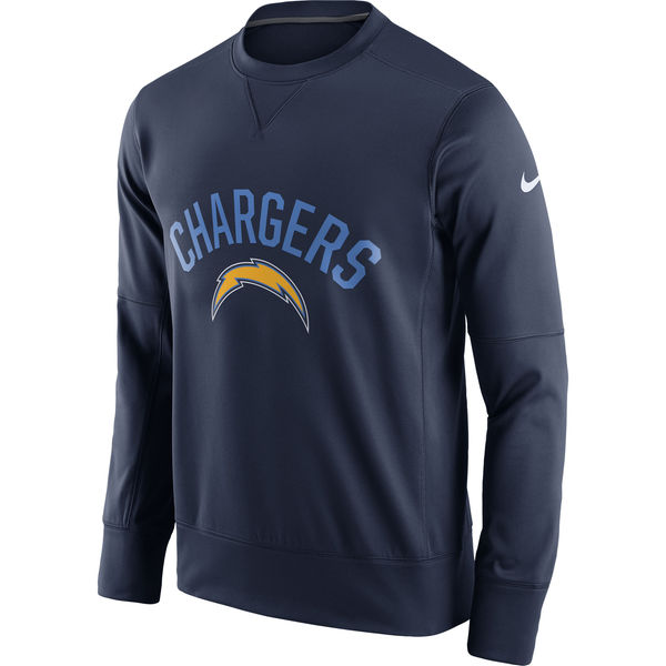 NFL San Diego Chargers D.Blue Nike Sideline Circuit Sweater