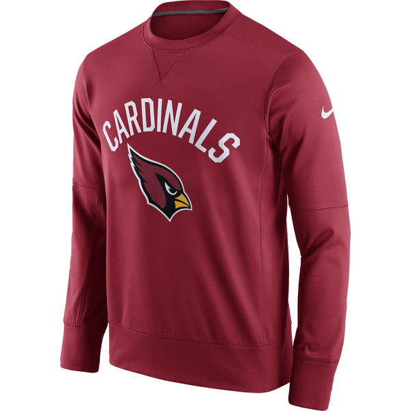 NFL Arizona Cardinals Red Nike Sideline Circuit Sweater