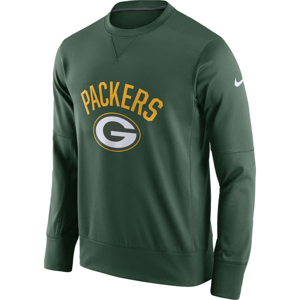 NFL Green Bay Packers Green Nike Sideline Circuit Sweater