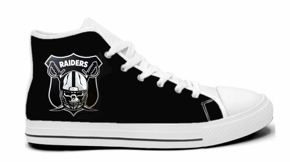 NFL Oakland Raiders  Black Shoes