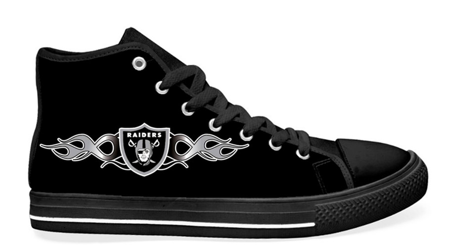 NFL Oakland Raiders Black Shoes 1