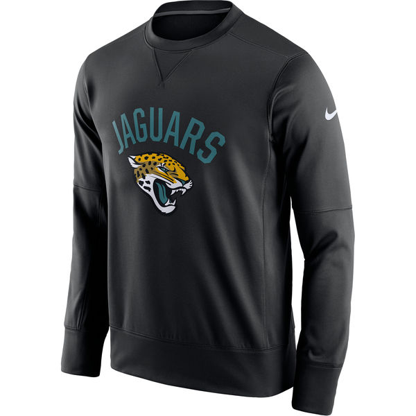 NFL Jacksonville Jaguars Black Nike Sideline Circuit Sweater