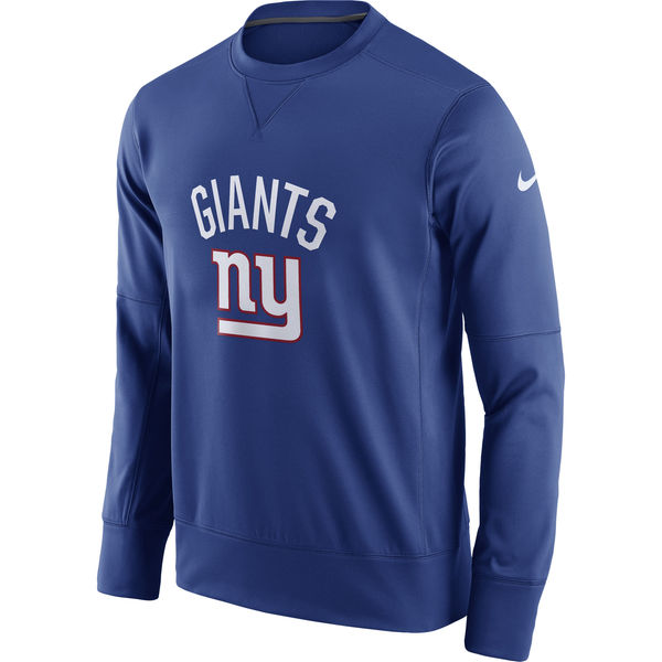 NFL New York Giants Blue Nike Sideline Circuit Sweater
