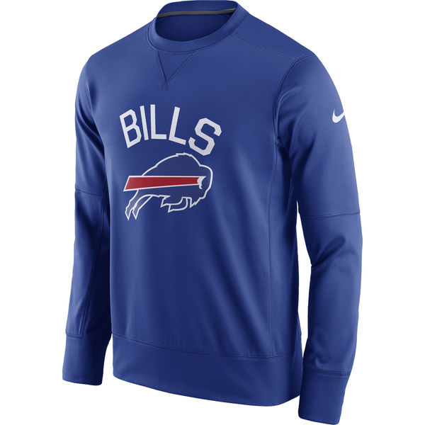 NFL Buffalo Bills Blue Nike Sideline Circuit Sweater