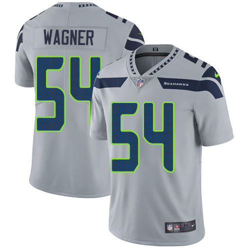 NFL Seattle Seahawks #54 Wagner Grey Vapor Limited Jersey