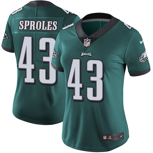 Womens Nike Philadelphia Eagles #43 Sproles D.Green Jersey