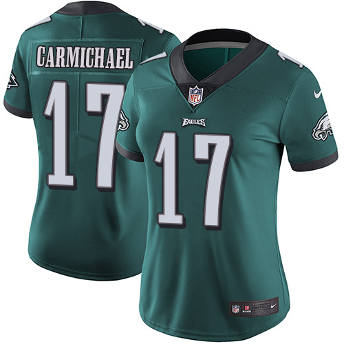 Womens Nike Philadelphia Eagles #17 Garmichael Green Jersey  