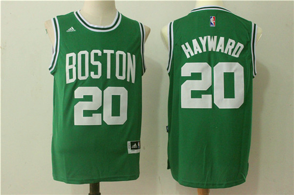 Adidas NBA Boston Celtics #20 Hayward Green Jersey