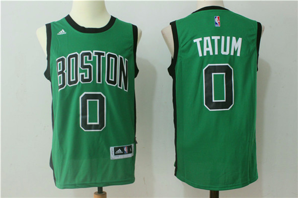 Adidas NBA Boston Celtics #0 Tatum Green Jersey