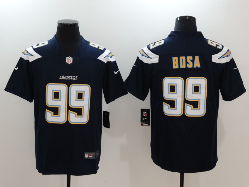 Mens NFL San Deigo Chargers #99 Bosa  D.Blue Limited Legand Jersey