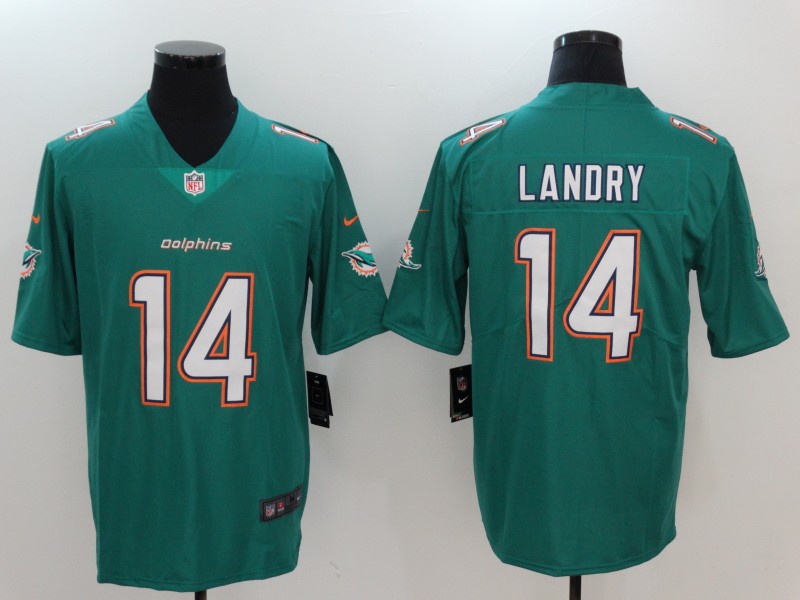Mens NFL Miami Dolphins #14 Landry Green Legand Limited Jersey