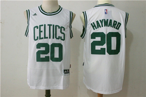 NBA Boston Celtics #20 Hayward White Adidas Jersey