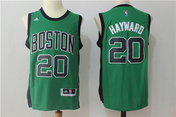 NBA Boston Celtics #20 Hayward Green Adidas Jersey