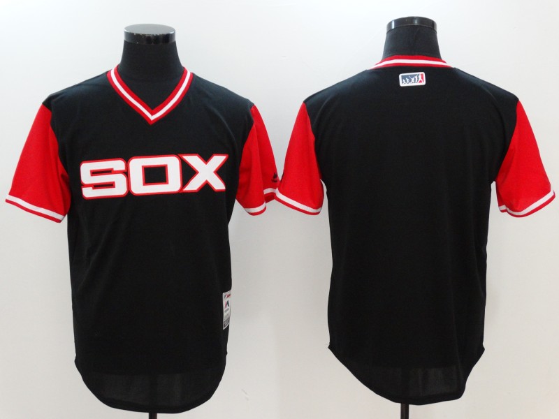 MLB Chicago White Sox Blank All Rise Black Pullover Jersey