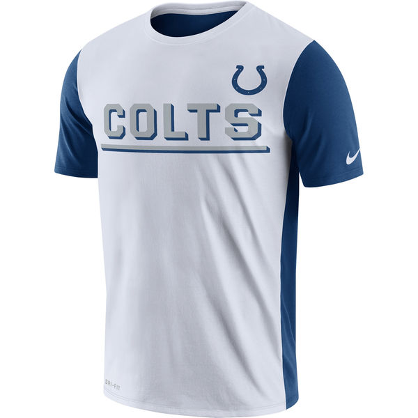 Mens Indianapolis Colts Nike White Champ Drive 2.0 Performance T-Shirt