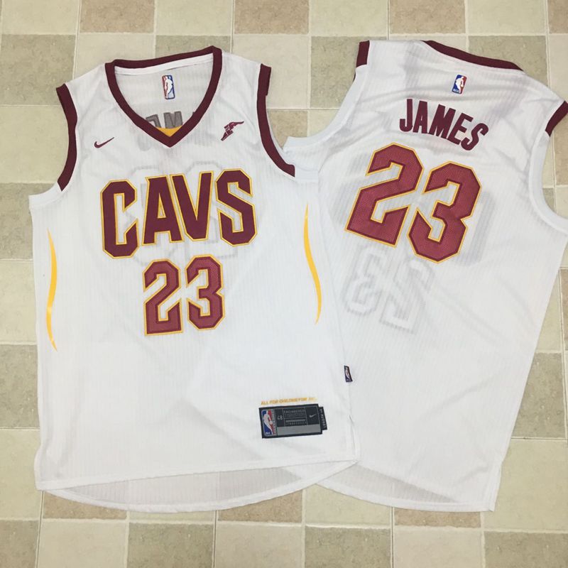 NBA Cleveland Cavaliers #23 James White All Stitched Jersey--MZ