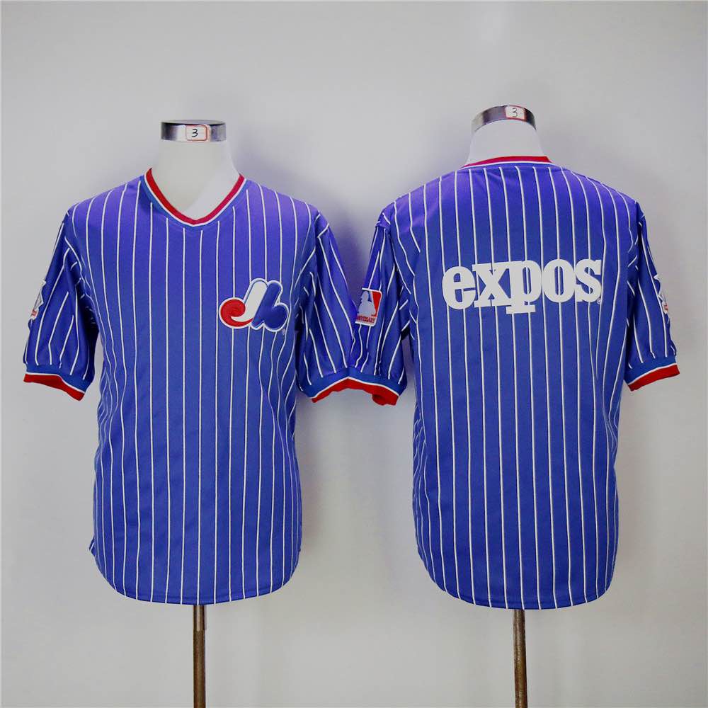 MLB Montreal Expos Blank Pullover Jersey