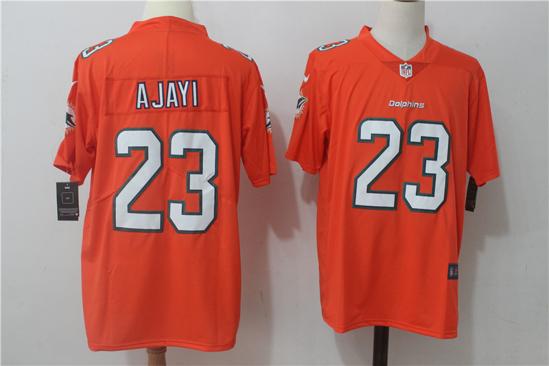 NFL Miami Dolphins #23 Ajayi Orange Limited Vapor Jersey