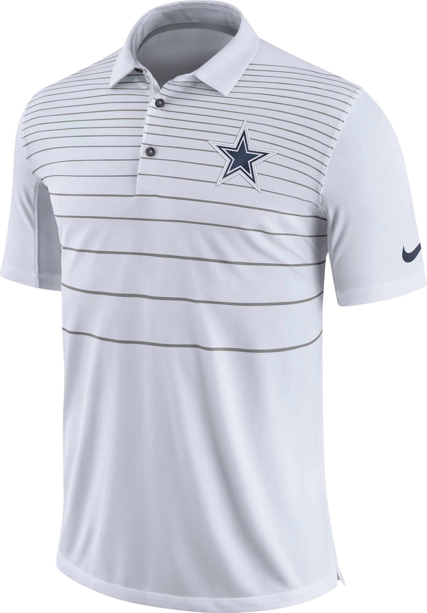 Mens Dallas Cowboys Nike white Early Season Polo
