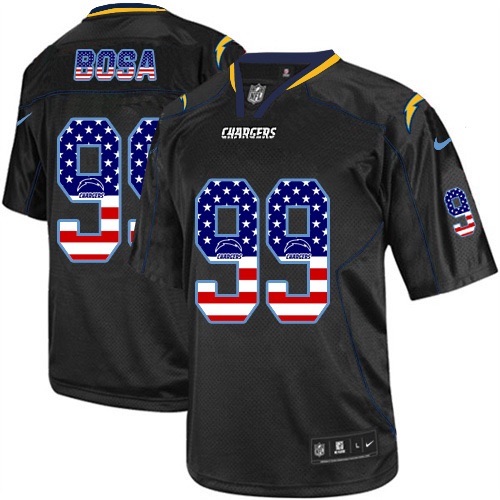 NFL San Diego Chargers #99 Bosa USA Flag Jersey