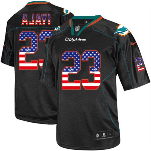 NFL Miami Dolphins #23 Ajayi USA Flag Jersey
