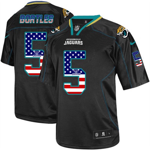 NFL Jacksonville Jaguars #5 Bortles USA Flag Jersey