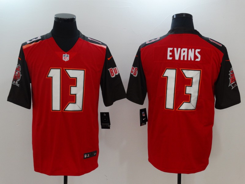 NFL Tampa Bay Buccaneers #13 Evans Red Vapor Limited Jersey