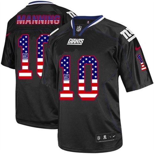 NFL New York Giants #10 Manning USA Flag Jersey