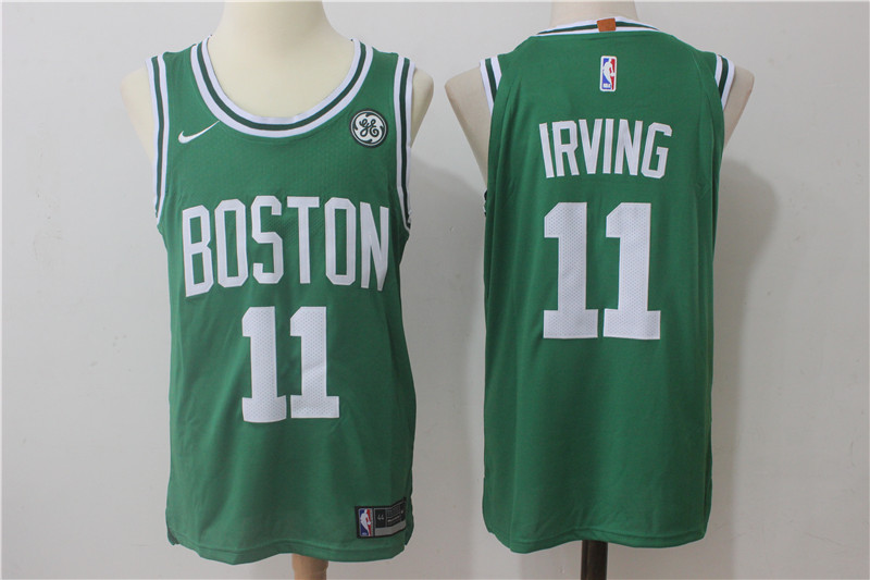 Nike NBA Boston Celtics #11 Irving Green Jersey