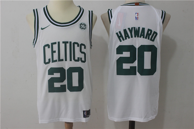 Nike NBA Boston Celtics #20 Hayward White Jersey