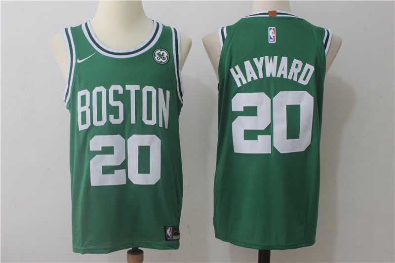 Nike NBA Boston Celtics #20 Hayward Green Jersey