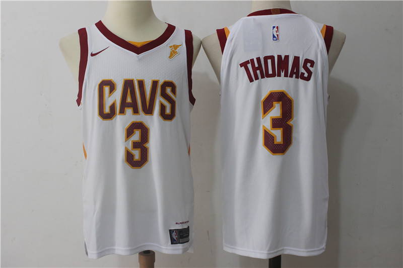 Nike NBA Cleveland Cavaliers #3 Thomas White Jersey
