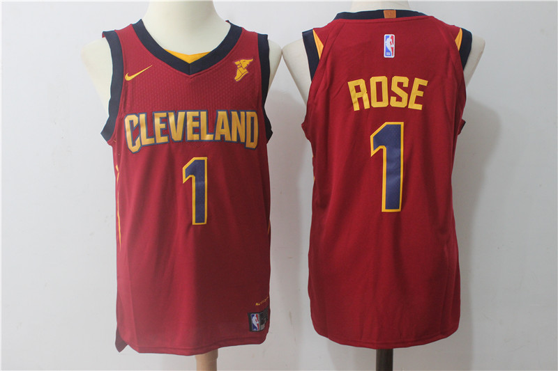 Nike NBA Cleveland Cavaliers #1 Rose Red Jersey