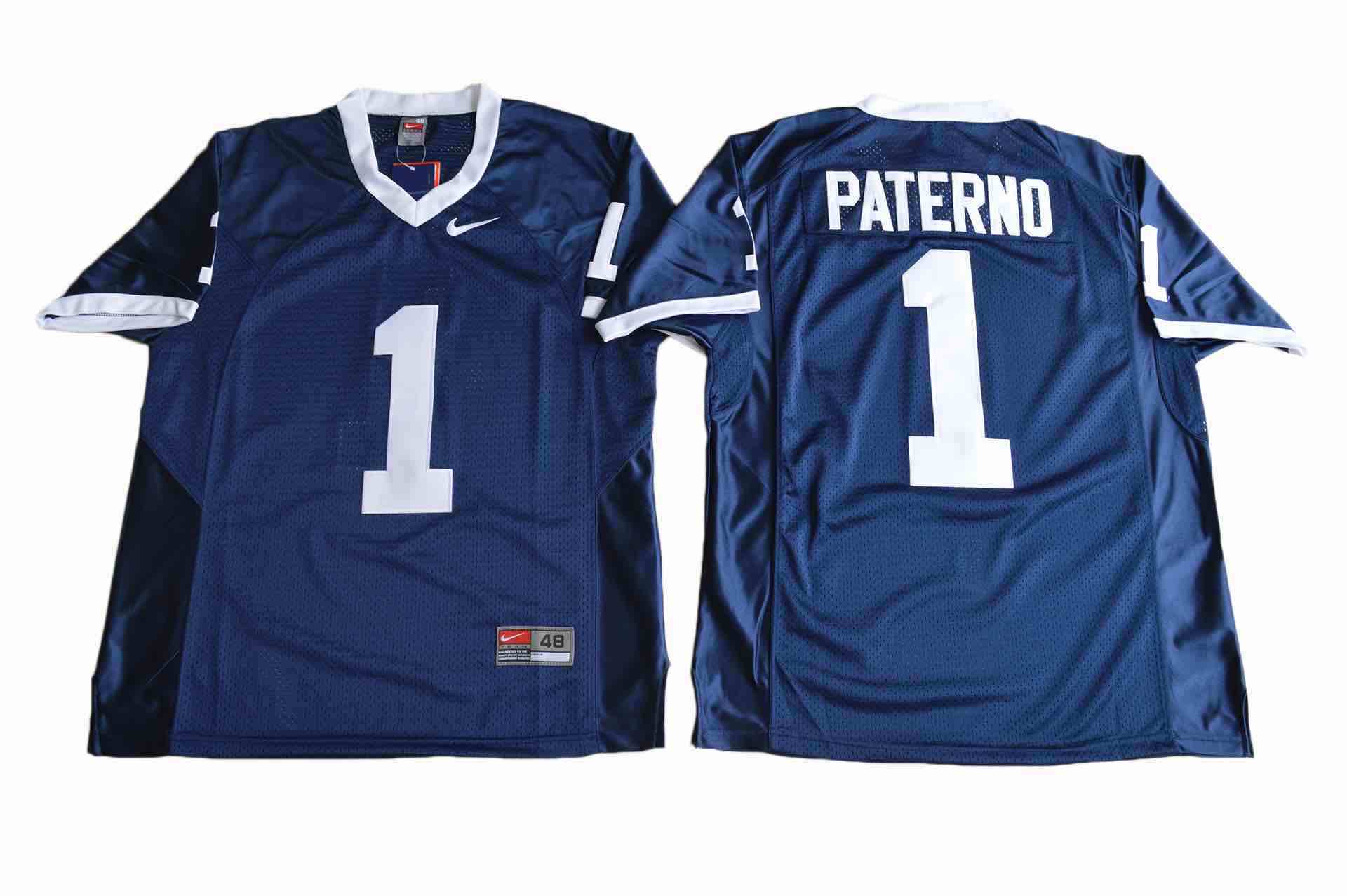 Penn State Nittany Lions Joe Paterno 1 College Football Jersey - Navy Blue