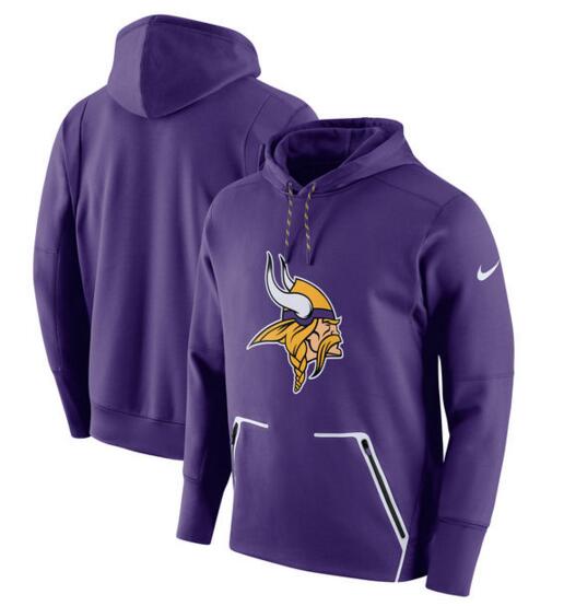 Minnesota Vikings Nike Champ Drive Vapor Speed Pullover Hoodie - Purple