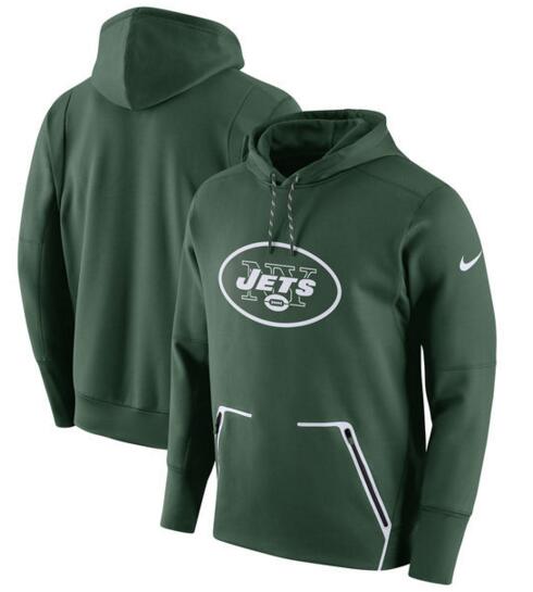 New York Jets Nike Champ Drive Vapor Speed Pullover Hoodie - Green