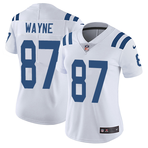 Womens NFL Indianapolis Colts #87 Wayne White Vapor Limited Jersey