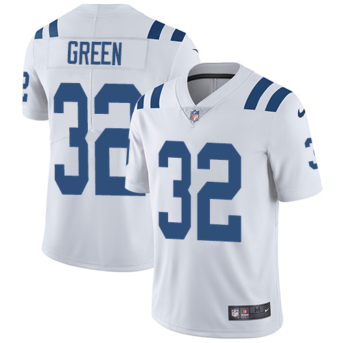 NFL Indianapolis Colts #32 Green White Vapor Limited Jersey