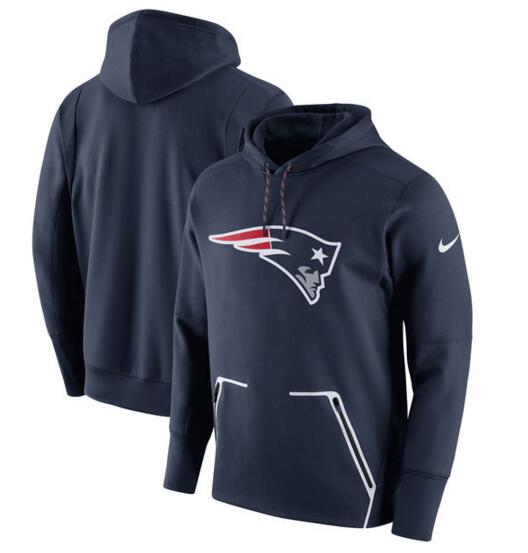 New England Patriots Nike Champ Drive Vapor Speed Pullover Hoodie - Navy