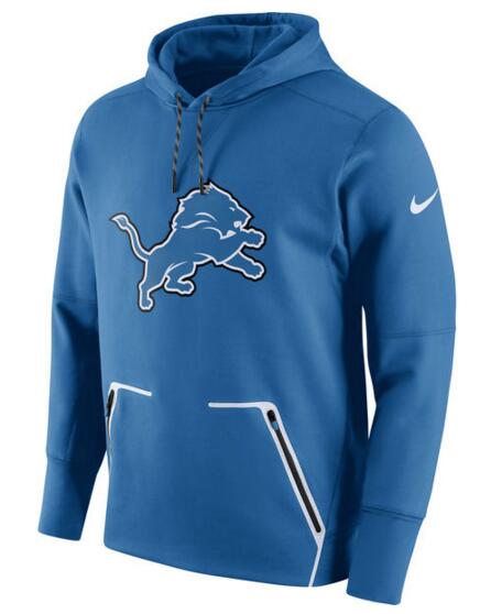 Detroit Lions Nike Champ Drive Vapor Speed Pullover Hoodie - Royal