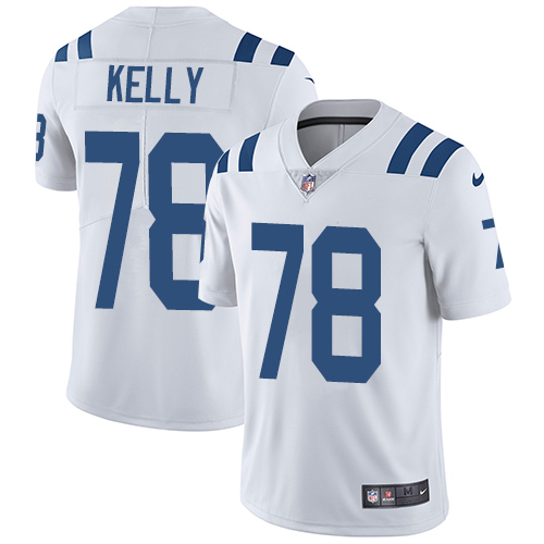 NFL Indianapolis Colts #78 Kelly White Vapor Limited Jersey