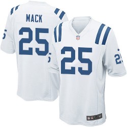 NFL Indianapolis Colts #25 Mack White Vapor Limited Jersey