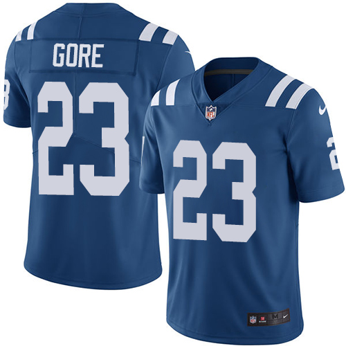 NFL Indianapolis Colts #23 Gore Blue Vapor Limited Jersey