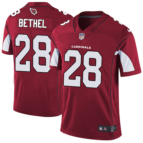 NFL Arizona Cardinals #28 Bethel Red Vapor Limited Jersey