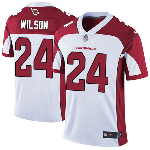 NFL Arizona Cardinals #24 Wilson White Vapor Limited Jersey