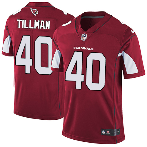 NFL Arizona Cardinals #40 Tillman Red Vapor Limited Jersey