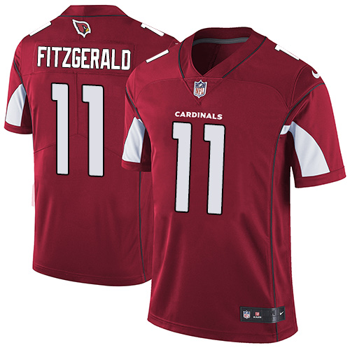 NFL Arizona Cardinals #11 Fitzgerald Red Vapor Limited Jersey